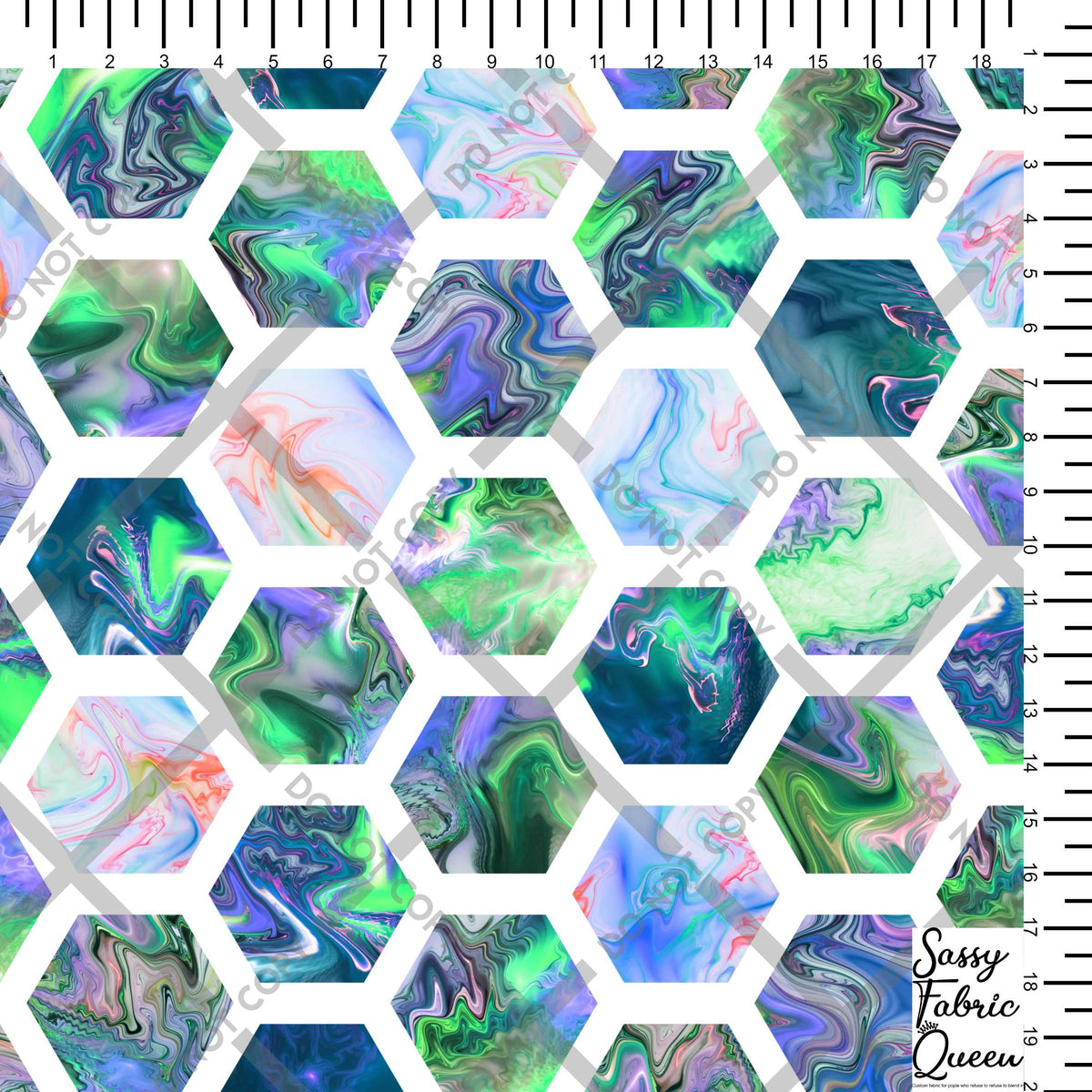 GeoHex - MarbleGrn