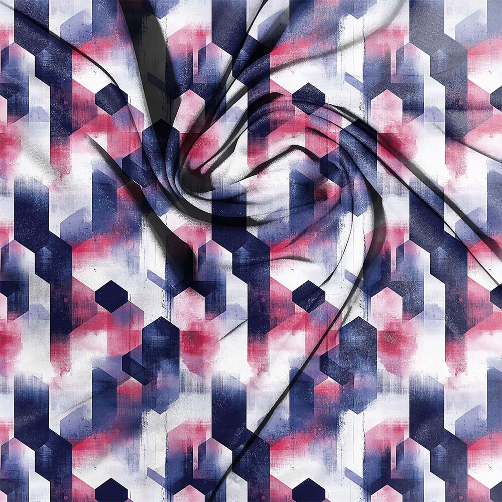 Geometric - Retro PnkPur 010