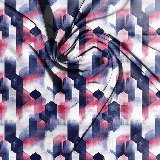 Geometric - Retro PnkPur 010
