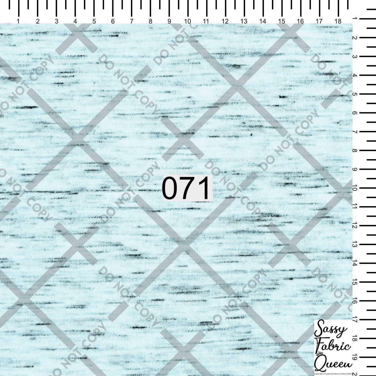 Heathered-look TBL