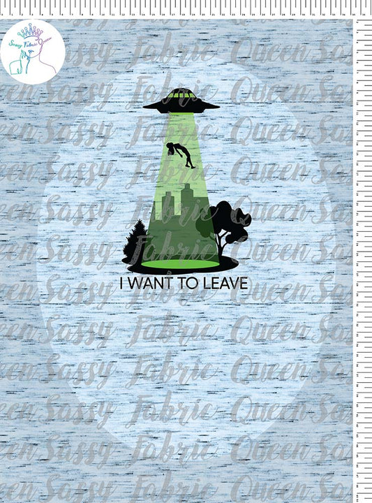 I Want To Leave Panel