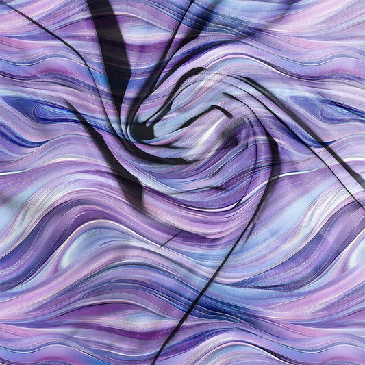 Luminous Purple Waves 001