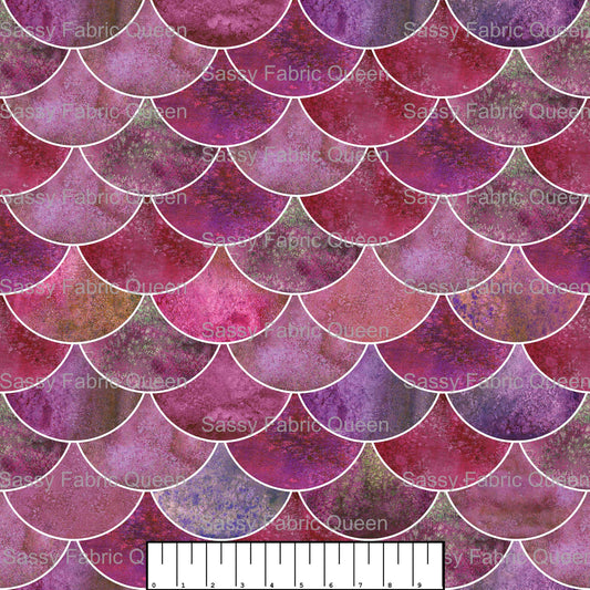 Mermaid Scale PinkLarge
