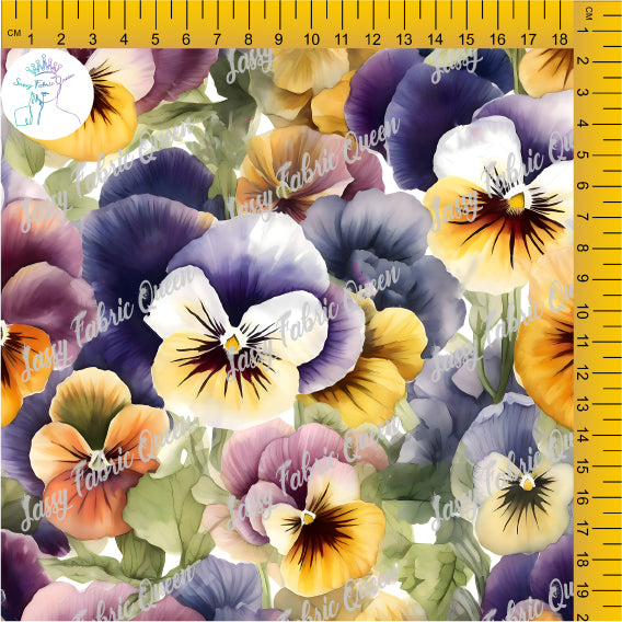 Pansy Flower Pattern 4