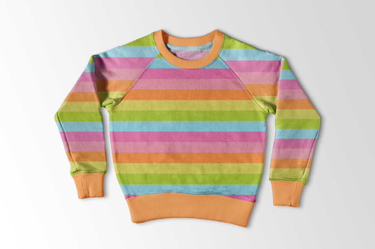 Pastel stripes - Candy horizontal