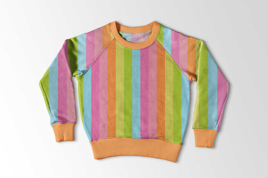 Pastel stripes - Candy vertical