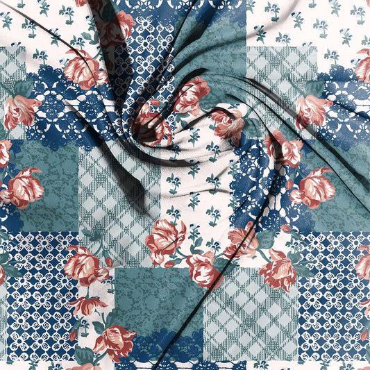 Patchwork Blue