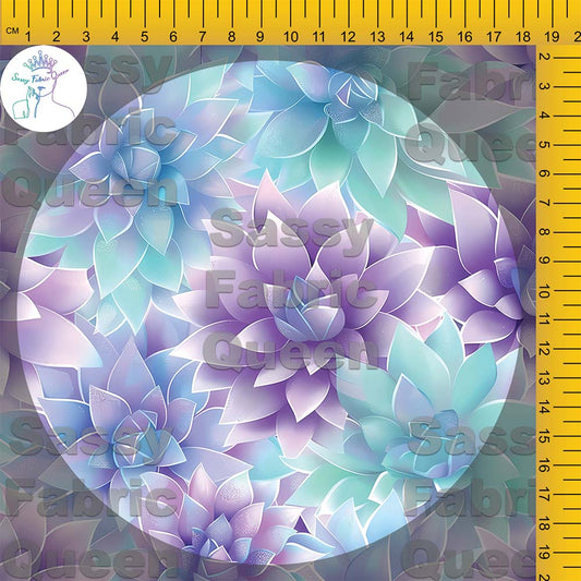 PurCyan Glitter Blooms 001