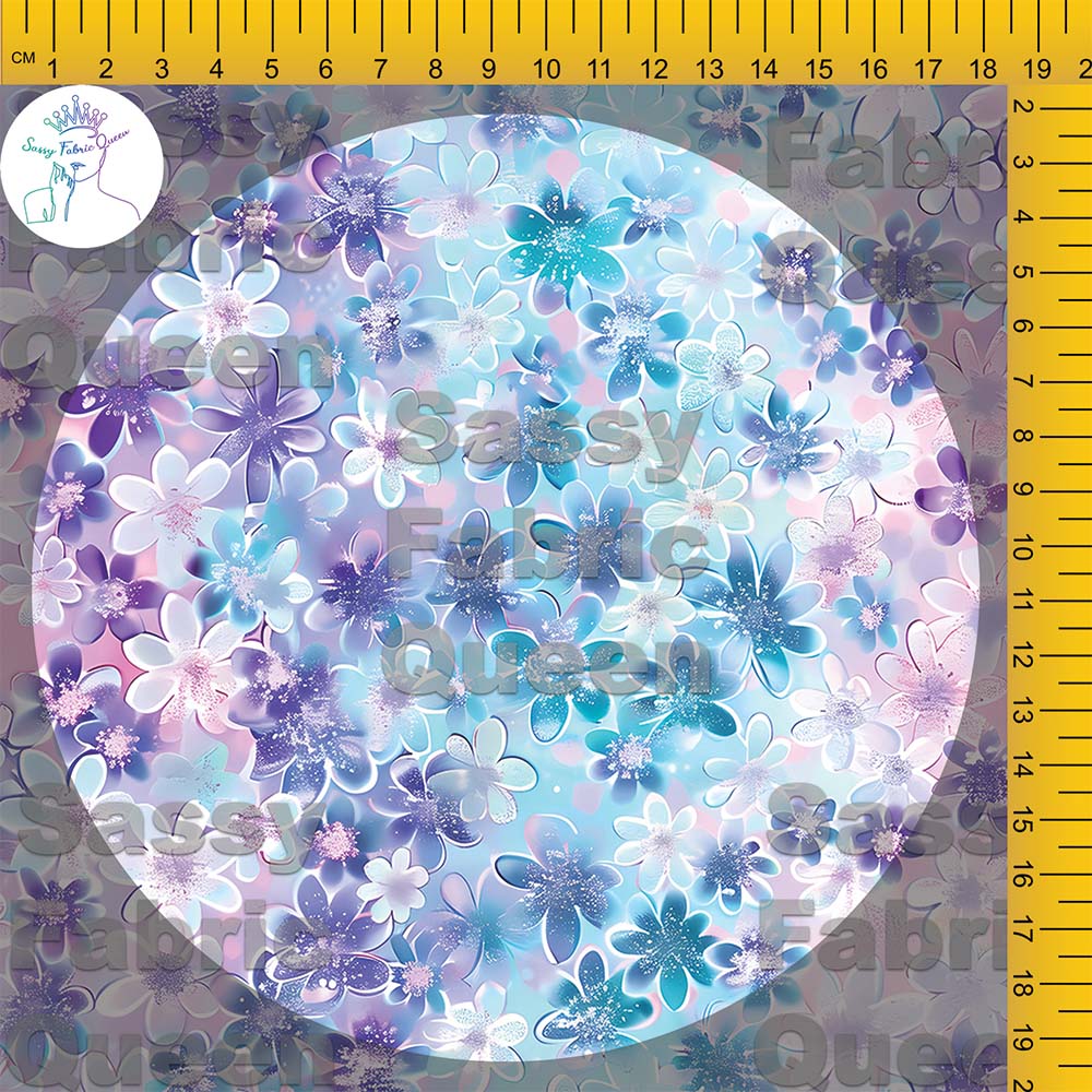 PurCyan Glitter Blooms 012