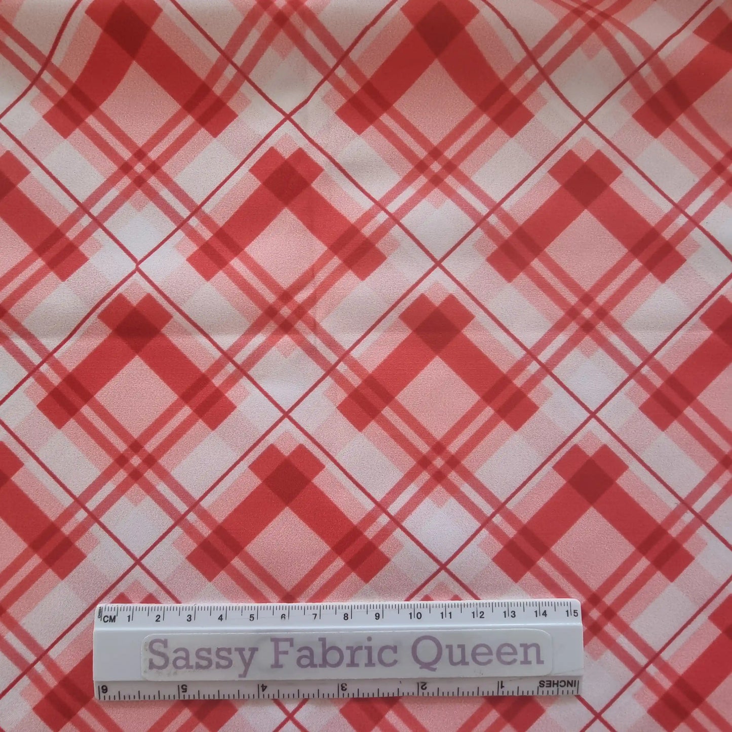 Christmas Plaid RDWHT - Boardshort