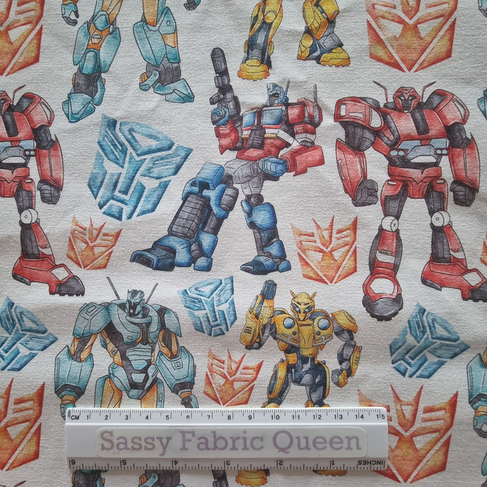 Robot white background - Canvas