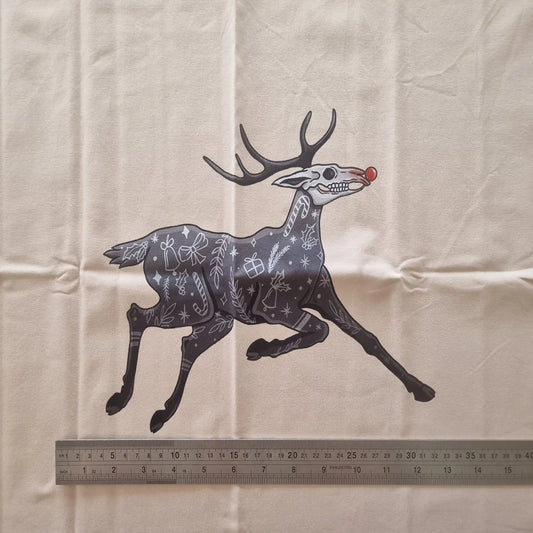 Ruindeer 50cmx50cm panel - Cotton Lycra 220