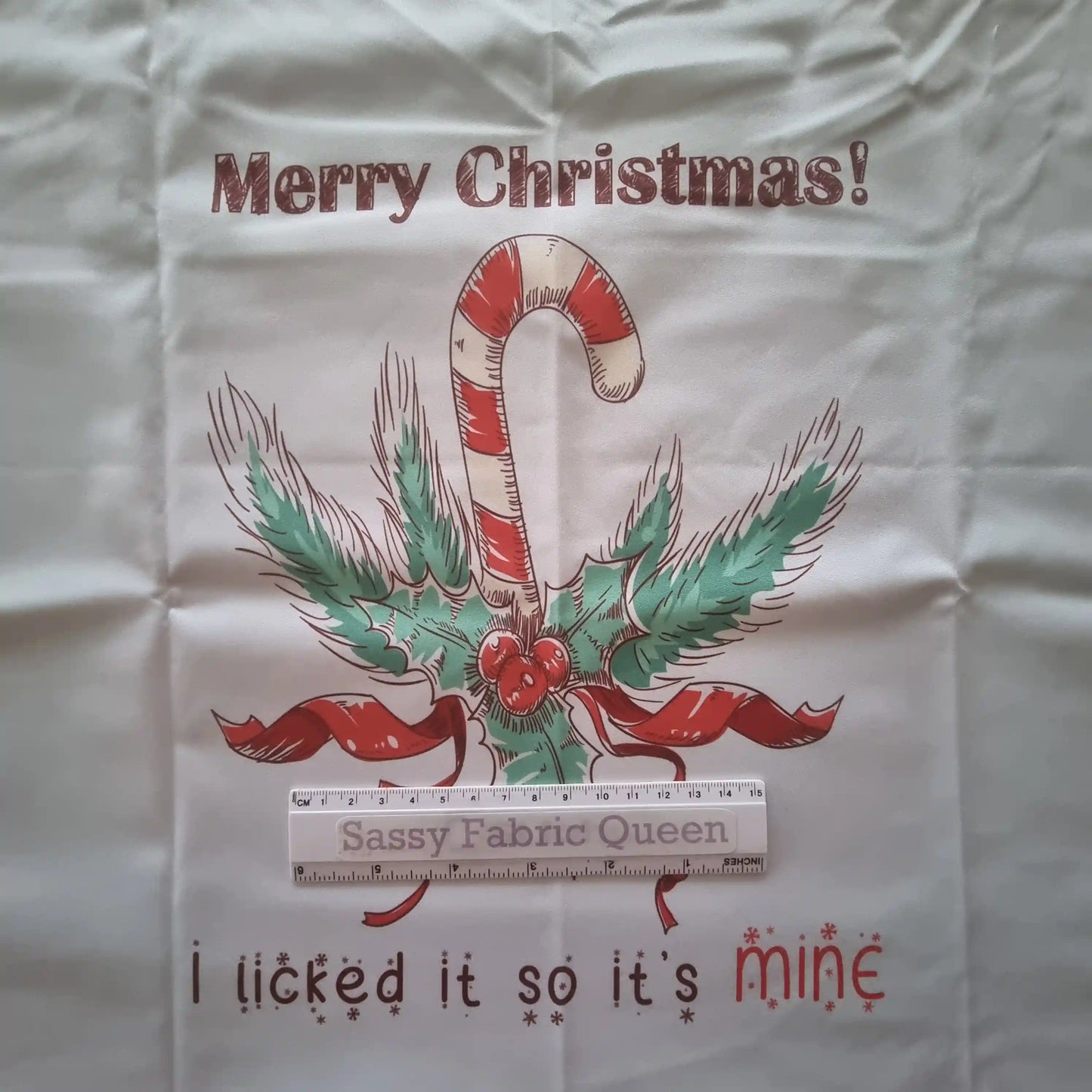 I licked it 50cm x 50cm Panel - PUL 180gsm