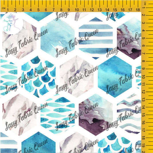 Seas Diamond Print