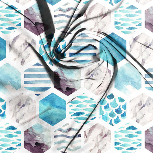 Seas Diamond Print