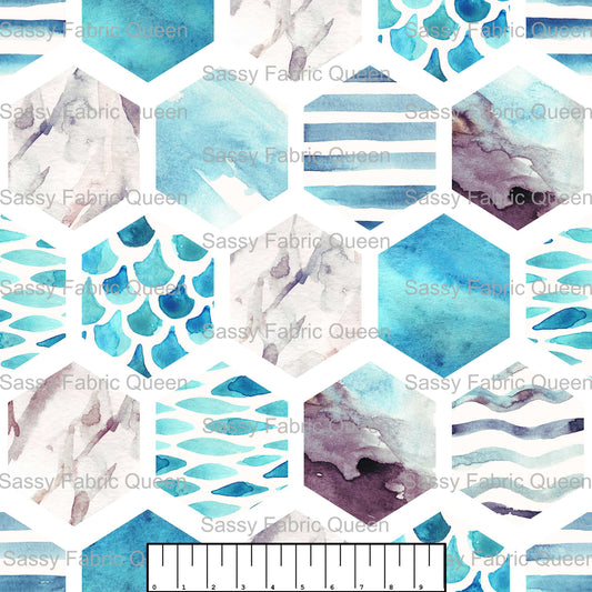Seas Diamond Print