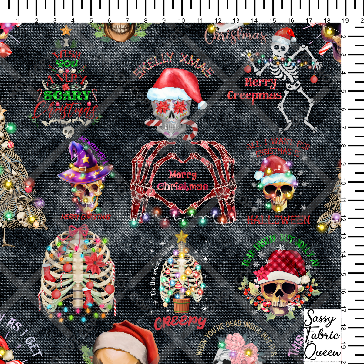 Skellymas Blu denim