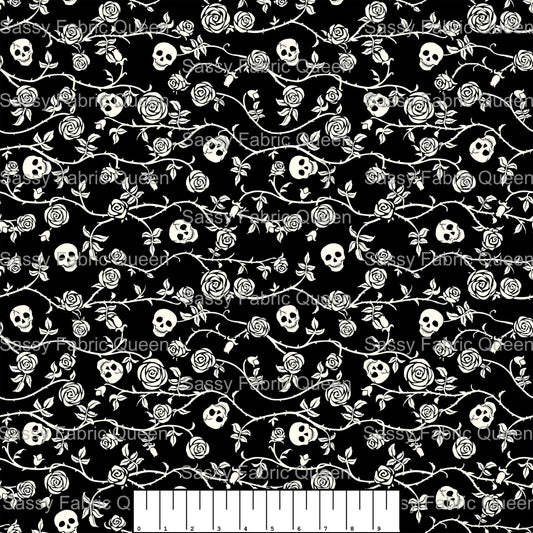 Skull Vine Roses