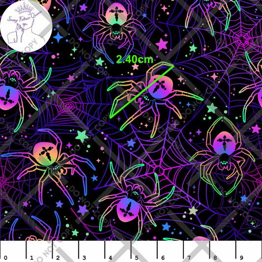 Spiders neon