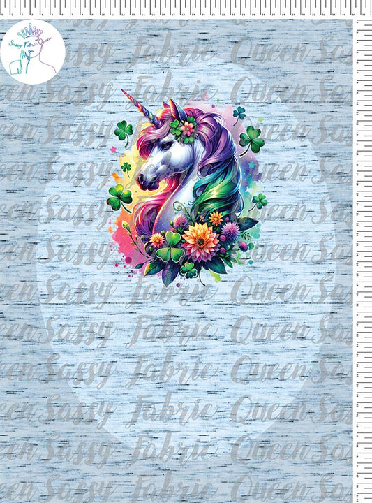 StPats Unicorn Rainbowmane Panel