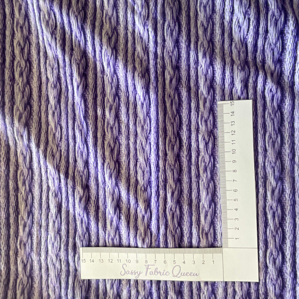 Sweater-look Rib Knit 051 - Cotton Lycra 200-220gsm