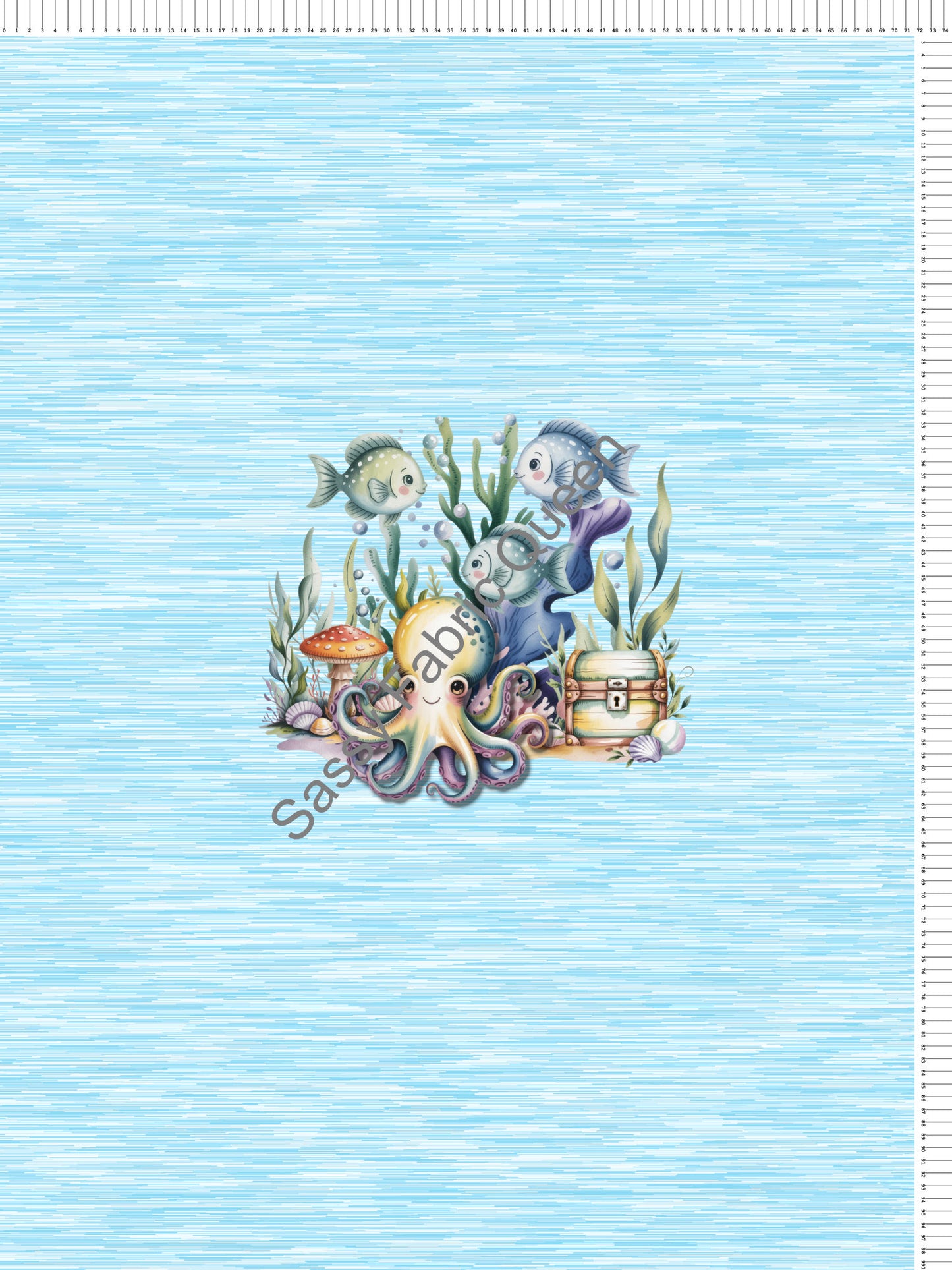 Swim with the fish panel Octopus