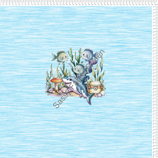 Swim with the fish panel Shark