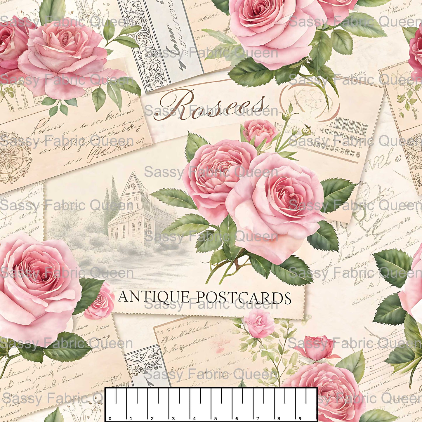 VintageRomanticFloralToile 009