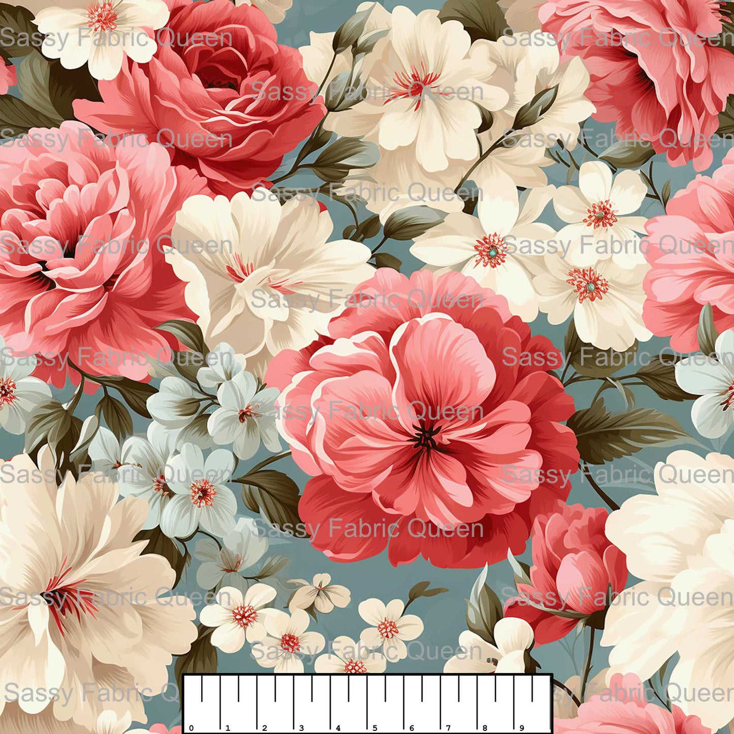 Vintage Shabby Rosered