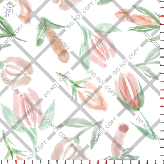Watercolour Floral NSFW