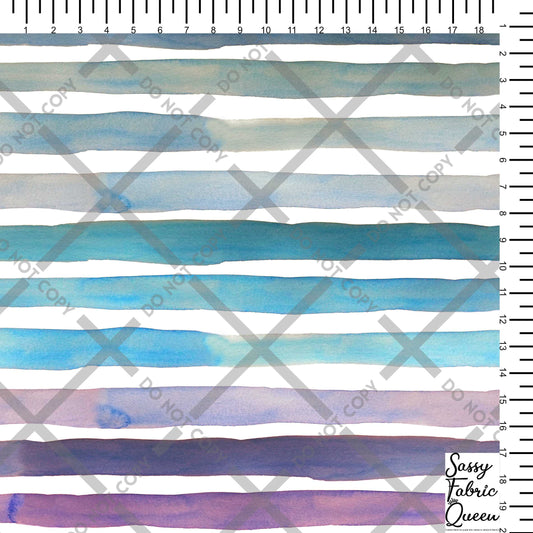 Watercolour Stripe Blupurp horizontal