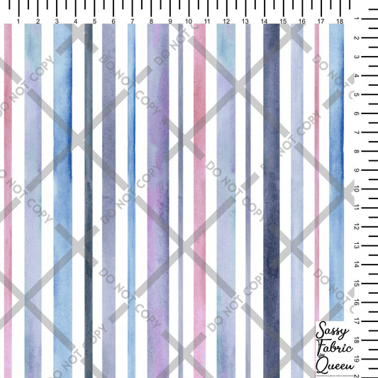 Watercolourstripes BluPurPin vertical