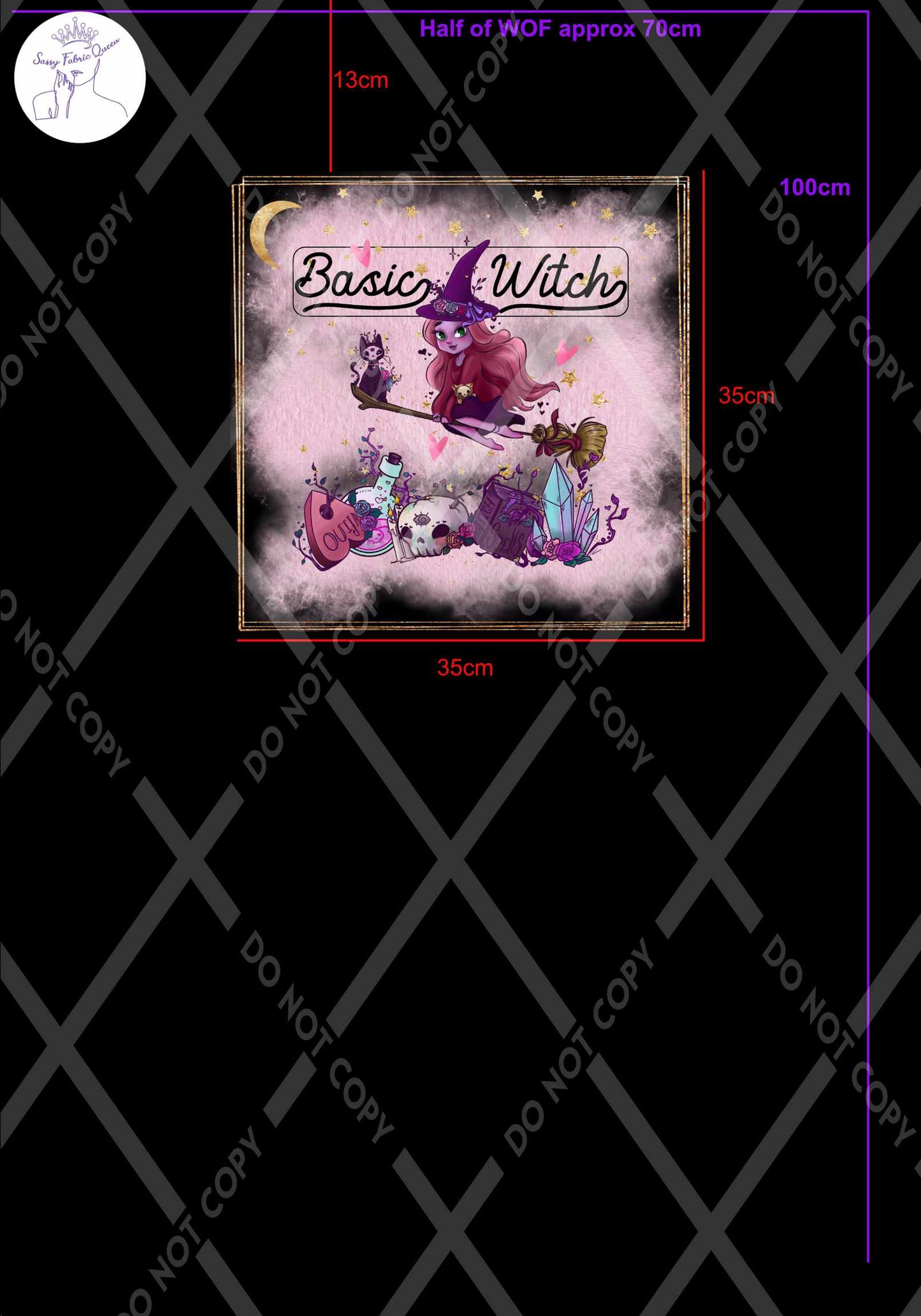 Basic Witch panel High Placement