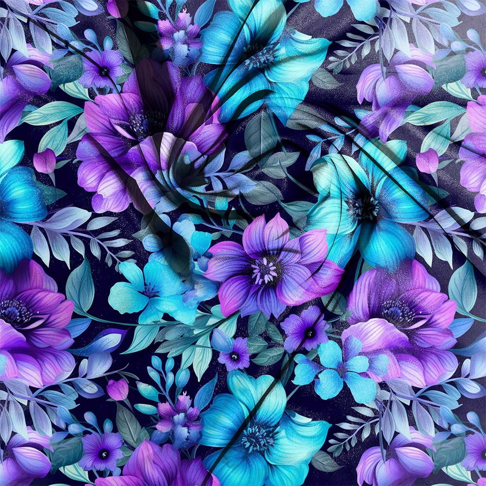 Bluple Flower 001