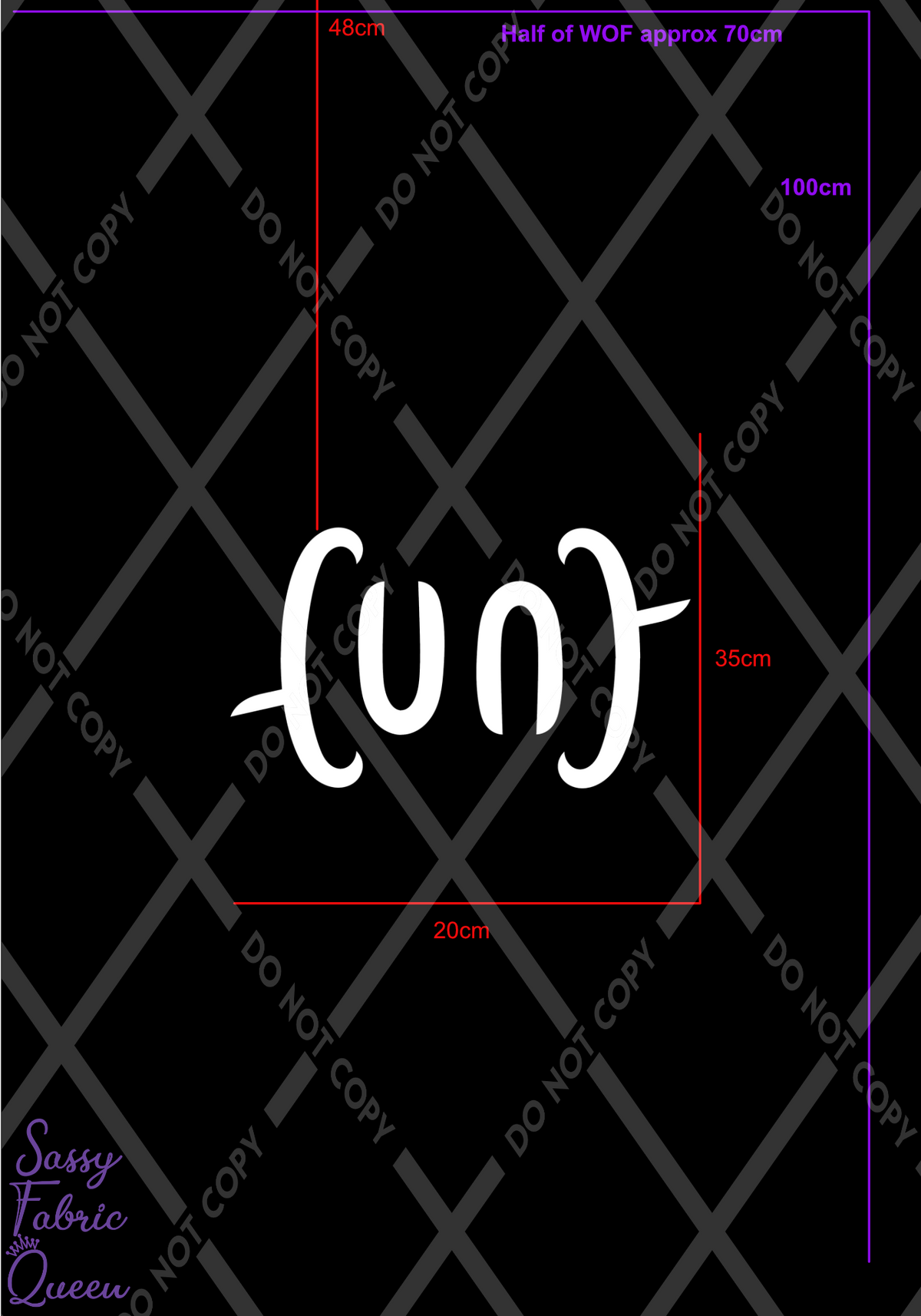 Cunt ambigram wht panel