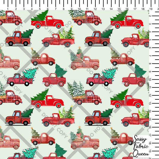 Christmas truck-n-trees