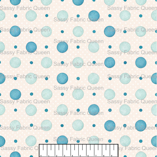 Coquette Blue Toile 007