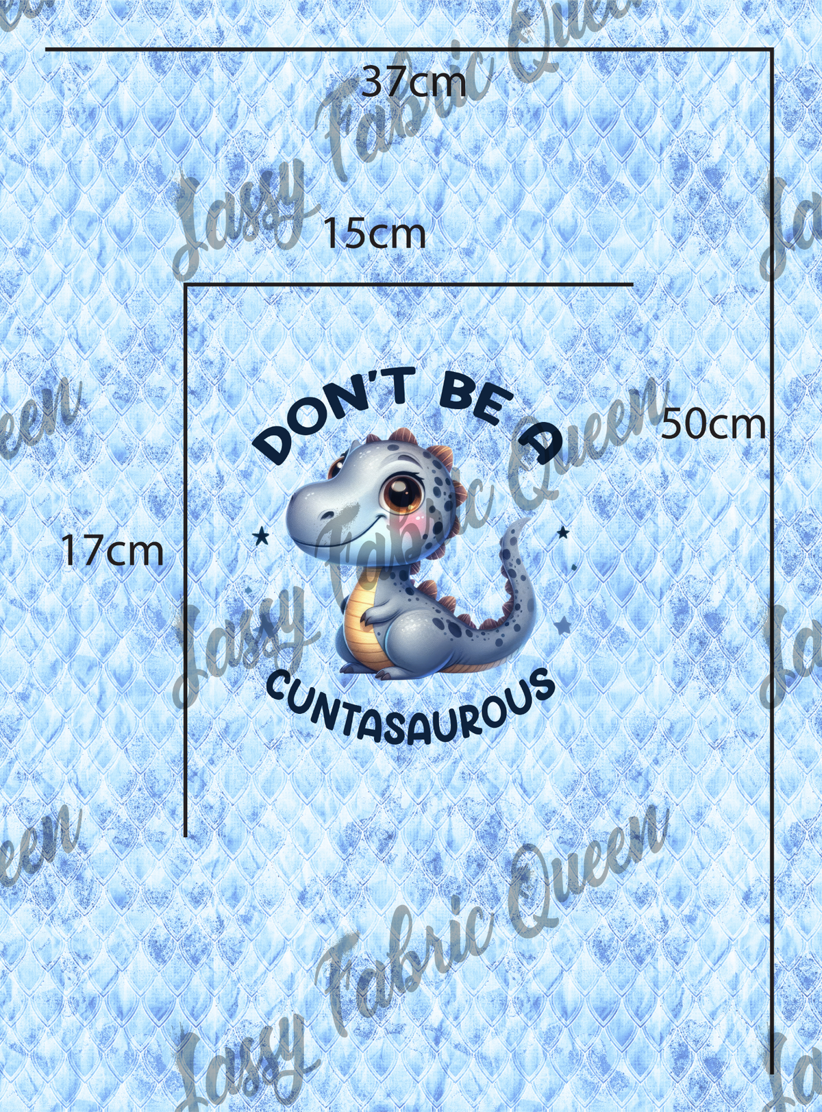 Don't be a Cuntasaurus panel