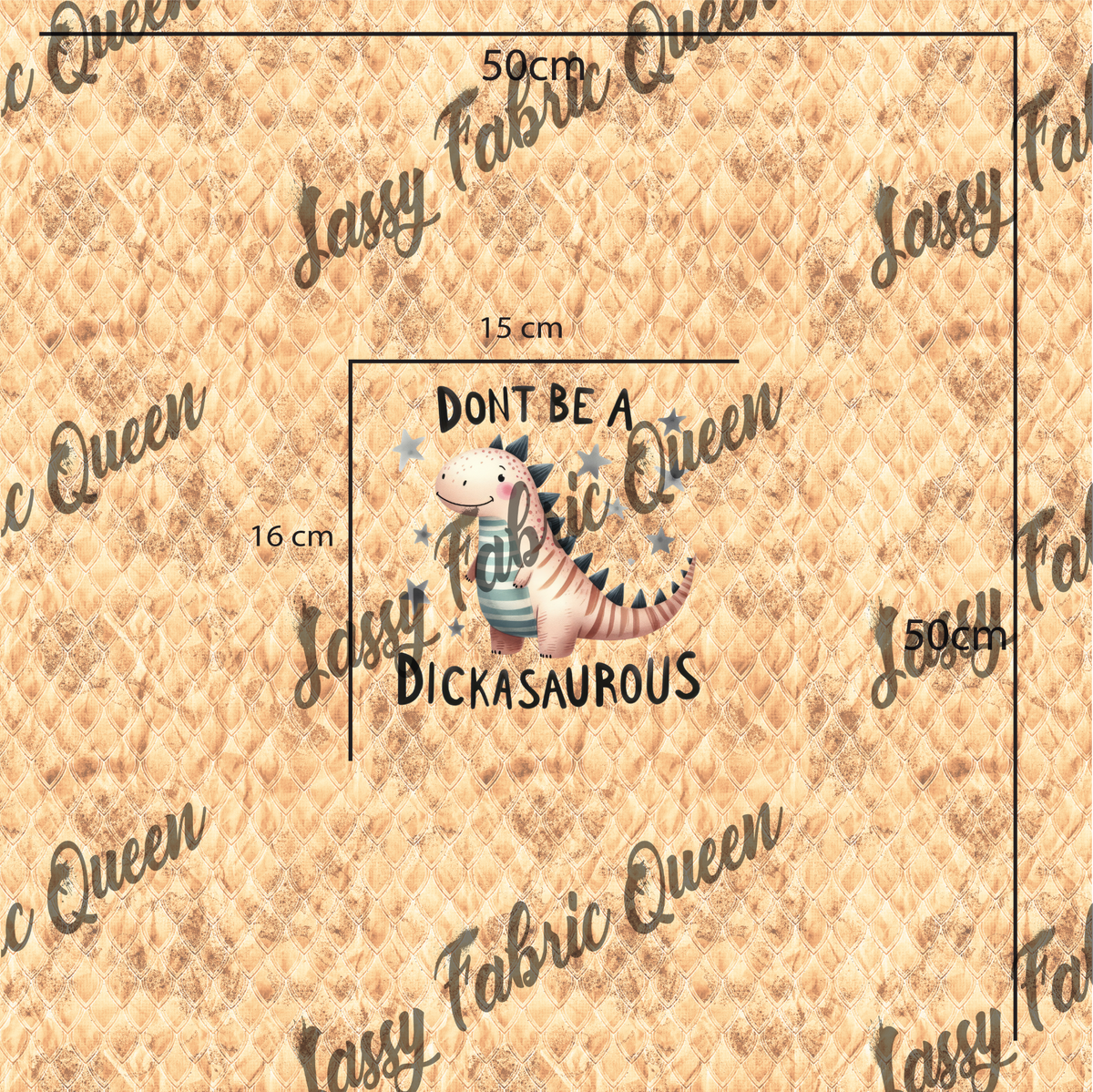 Don't be a Dickasaurus panel