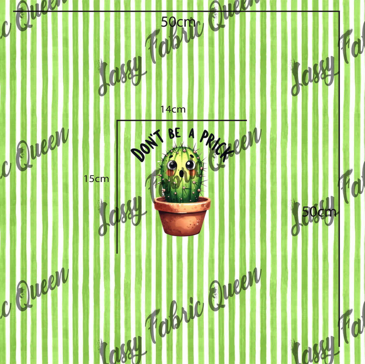 Don't be a Prick panel