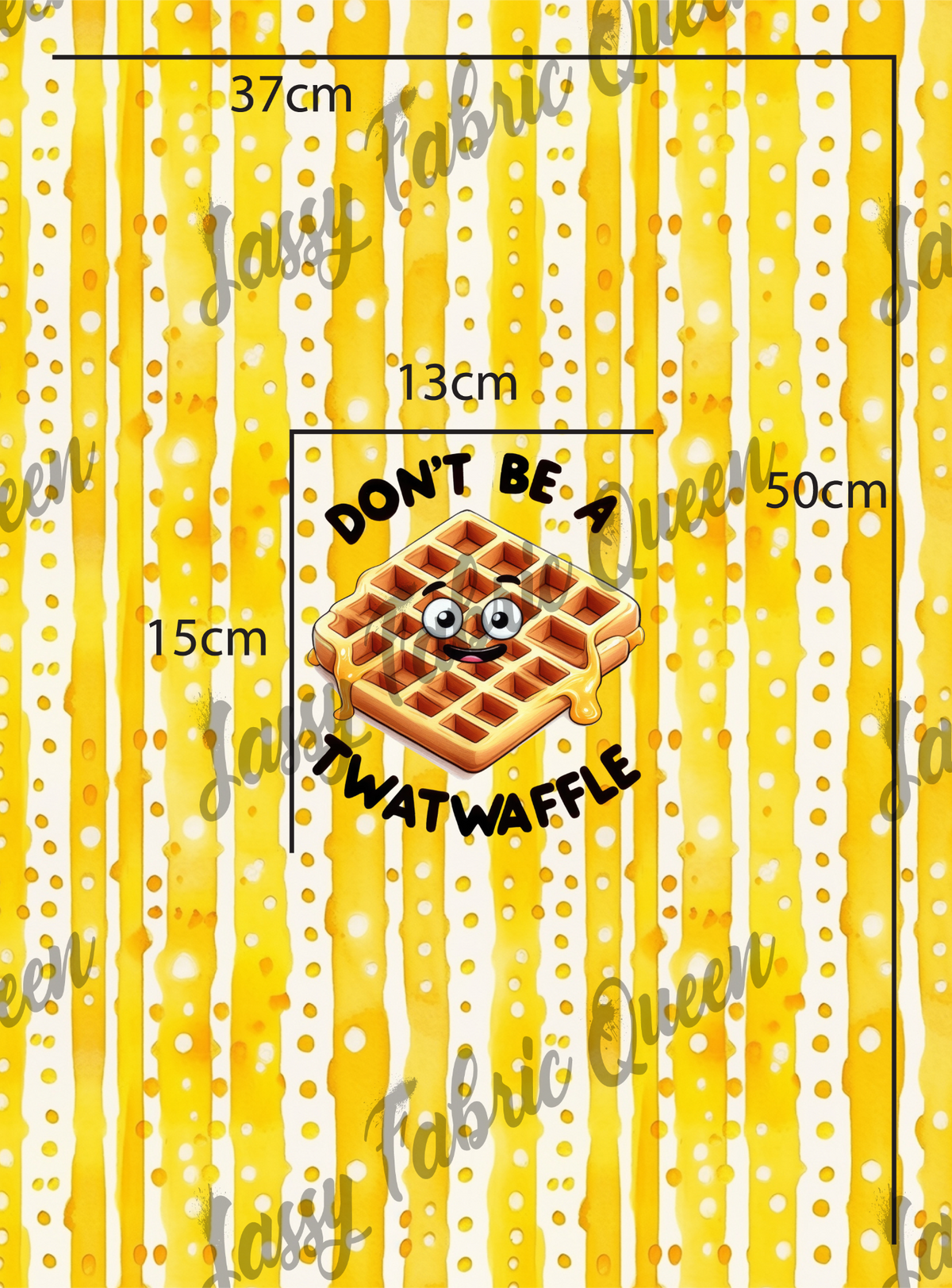Don't be a Twatwaffle panel