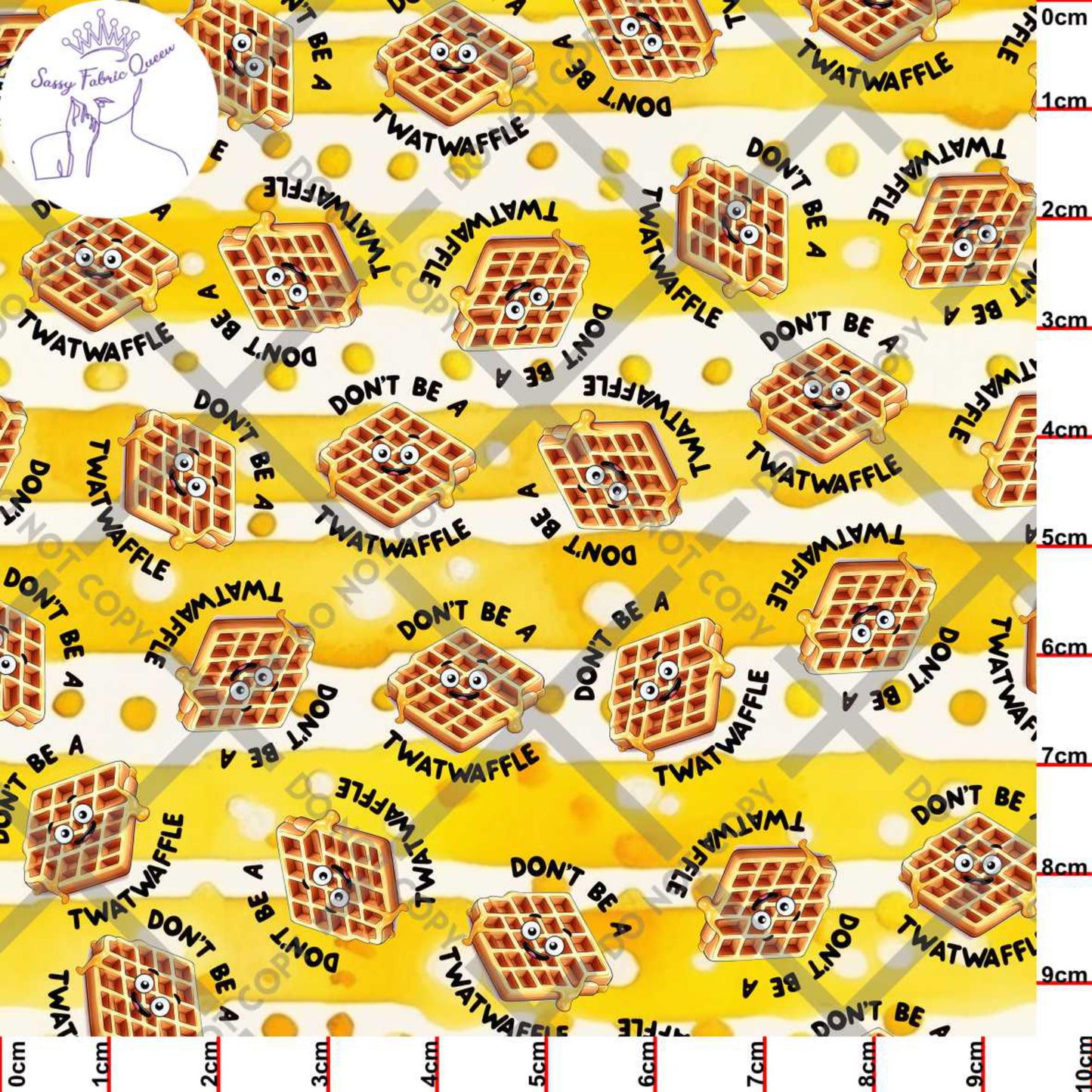 Don't be a Twatwaffle print