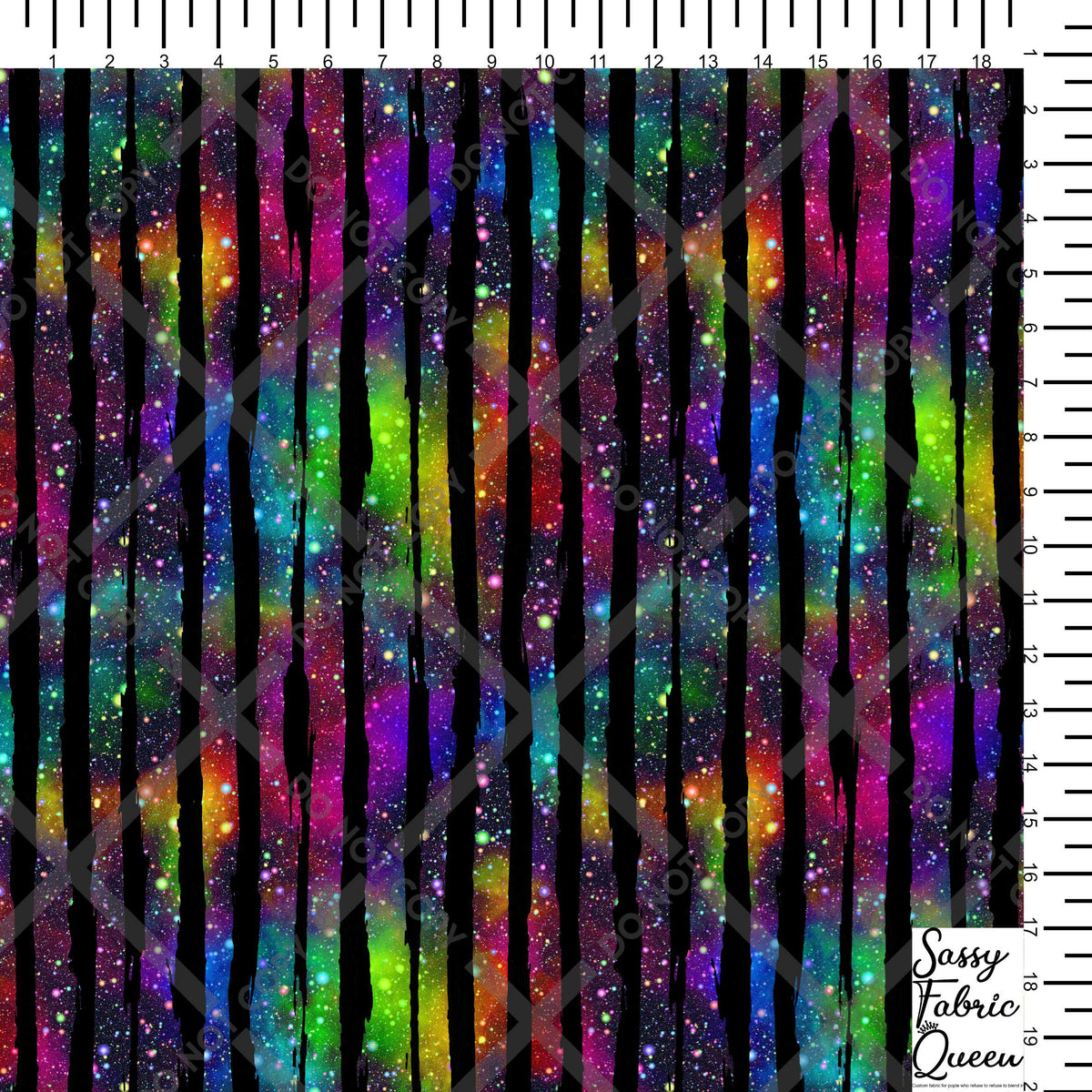 Grunge Stripes, Galaxy  vertical