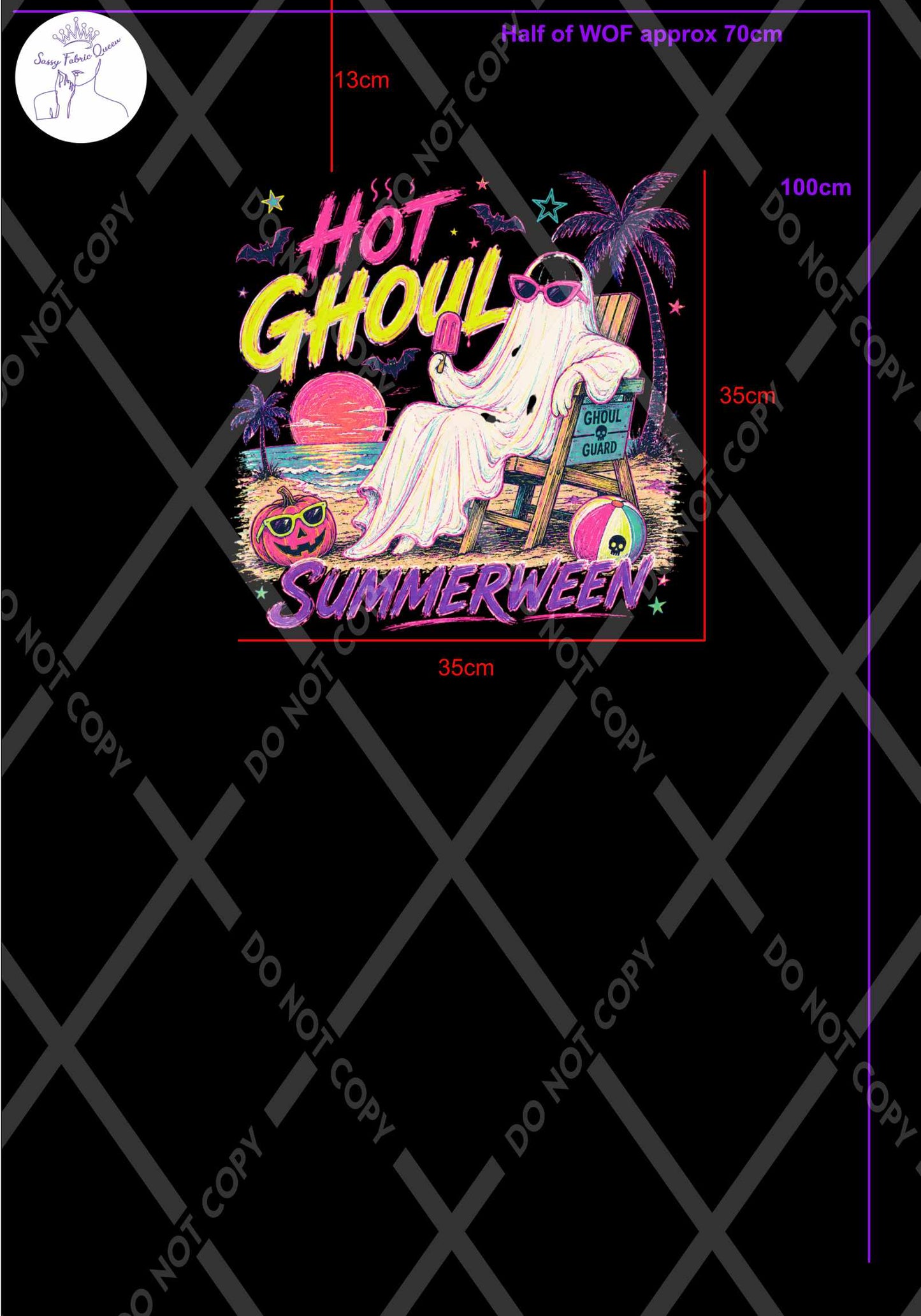 Hot Ghoul Summerween panel High Placement
