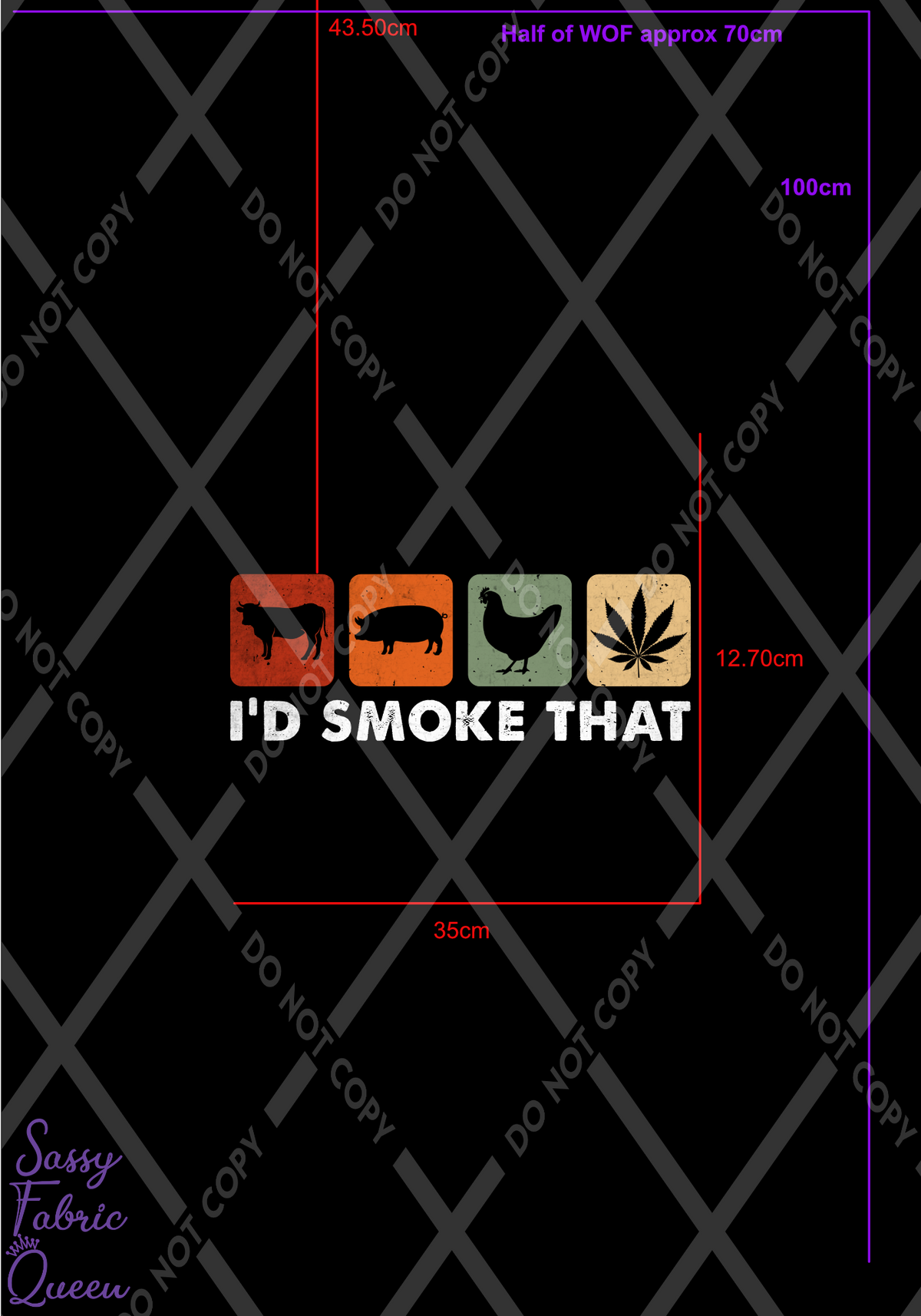 I'd Smoke That panel