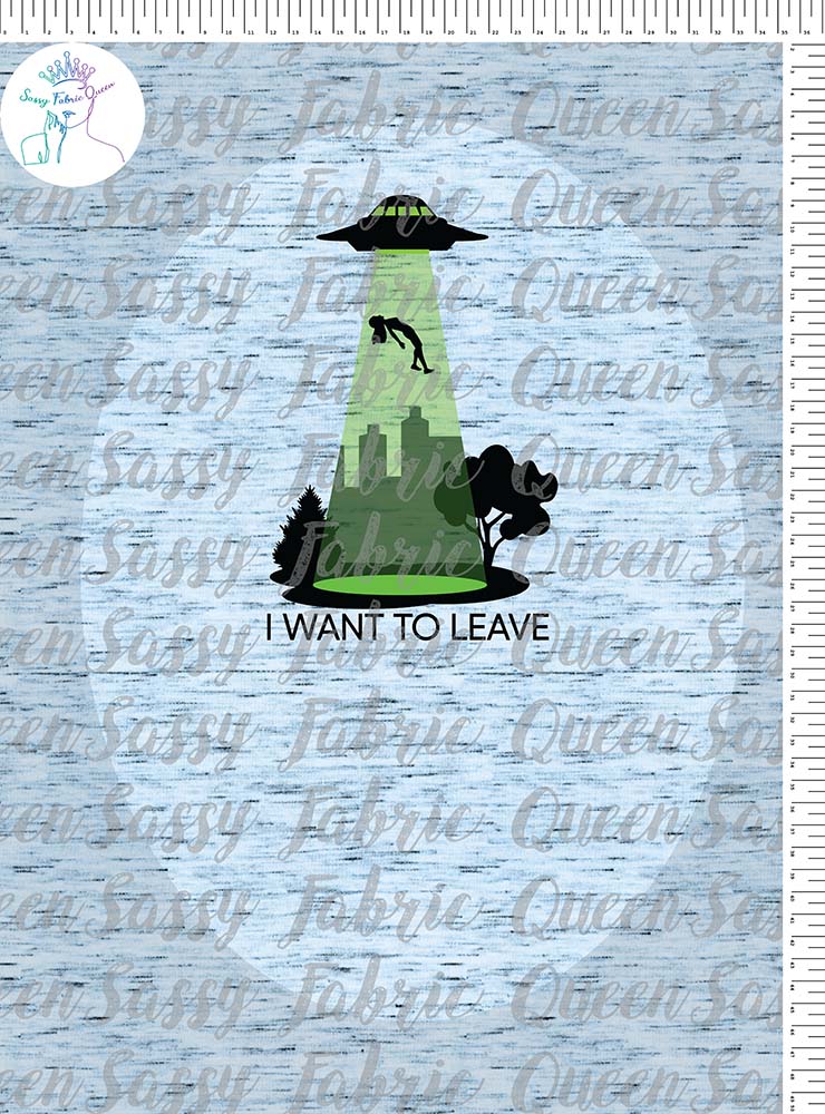 I Want To Leave Panel