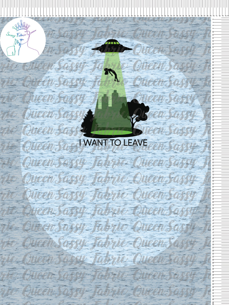 I Want To Leave Panel