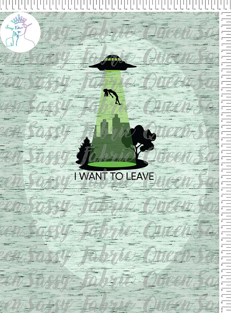 I Want To Leave Panel