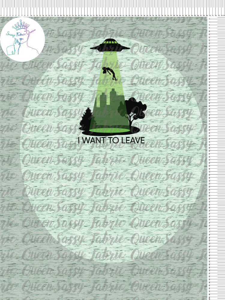 I Want To Leave Panel