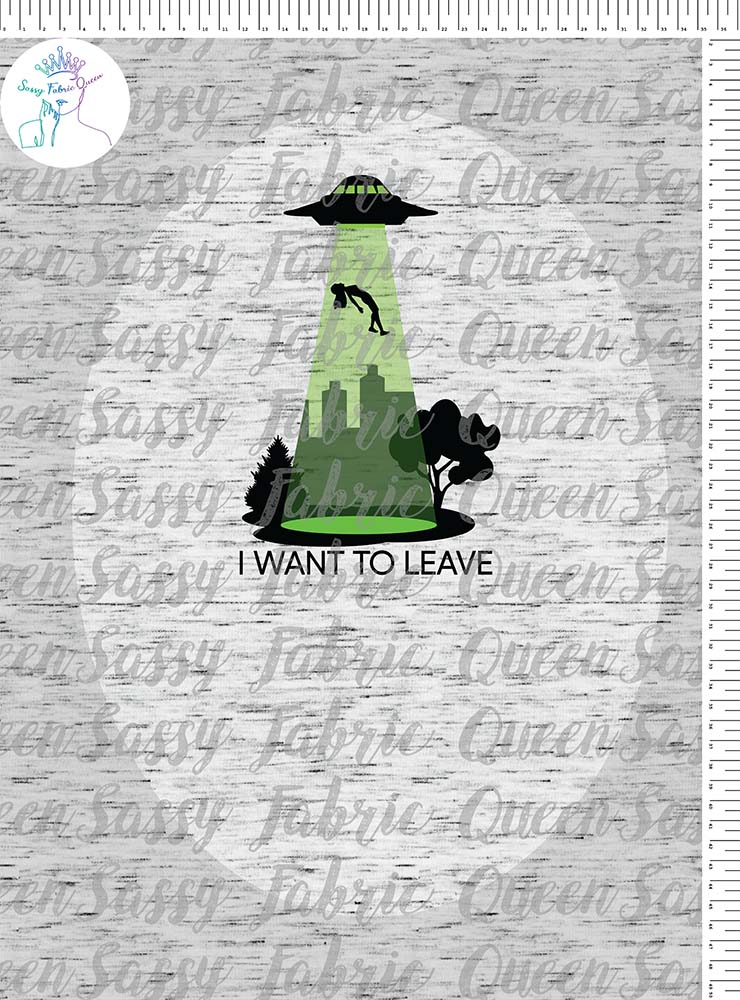 I Want To Leave Panel